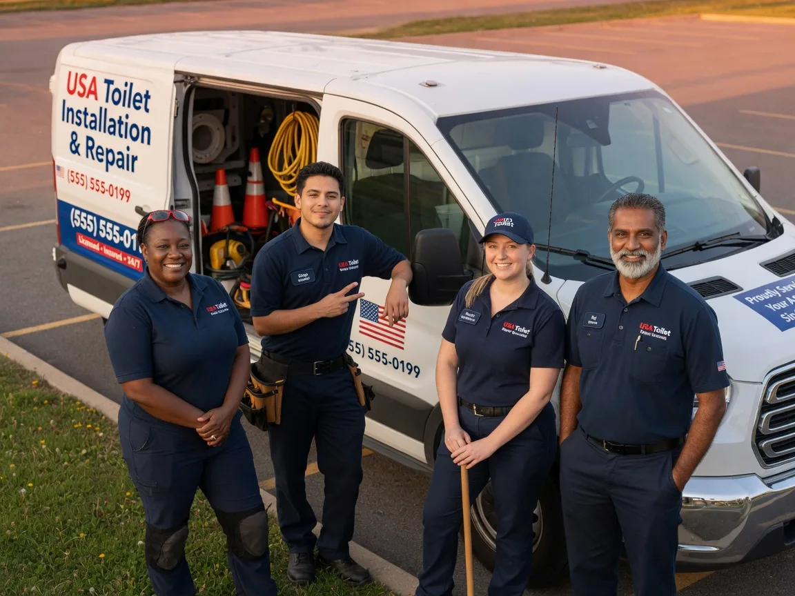 Toilet Installation company in Martensdale, IA